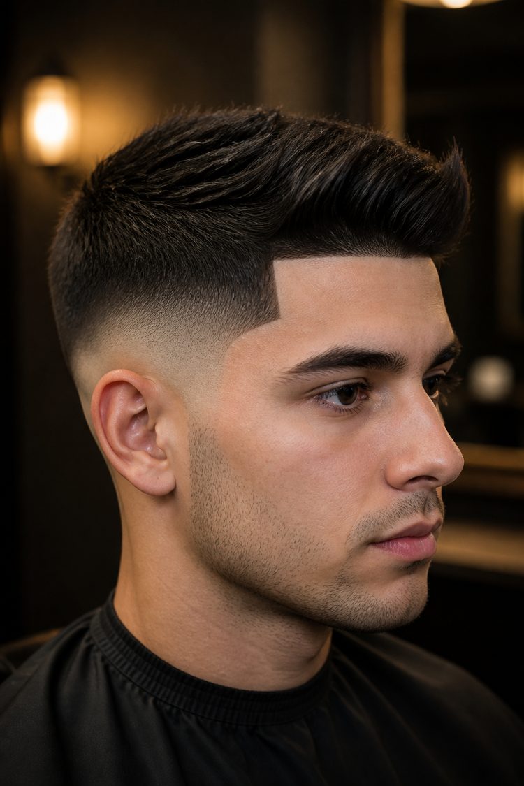 Placeholder: fade haircut